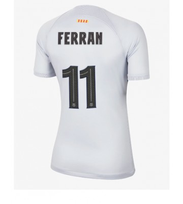 Barcelona Ferran Torres #11 Tredjedrakt Kvinner 2022-23 Kortermet
